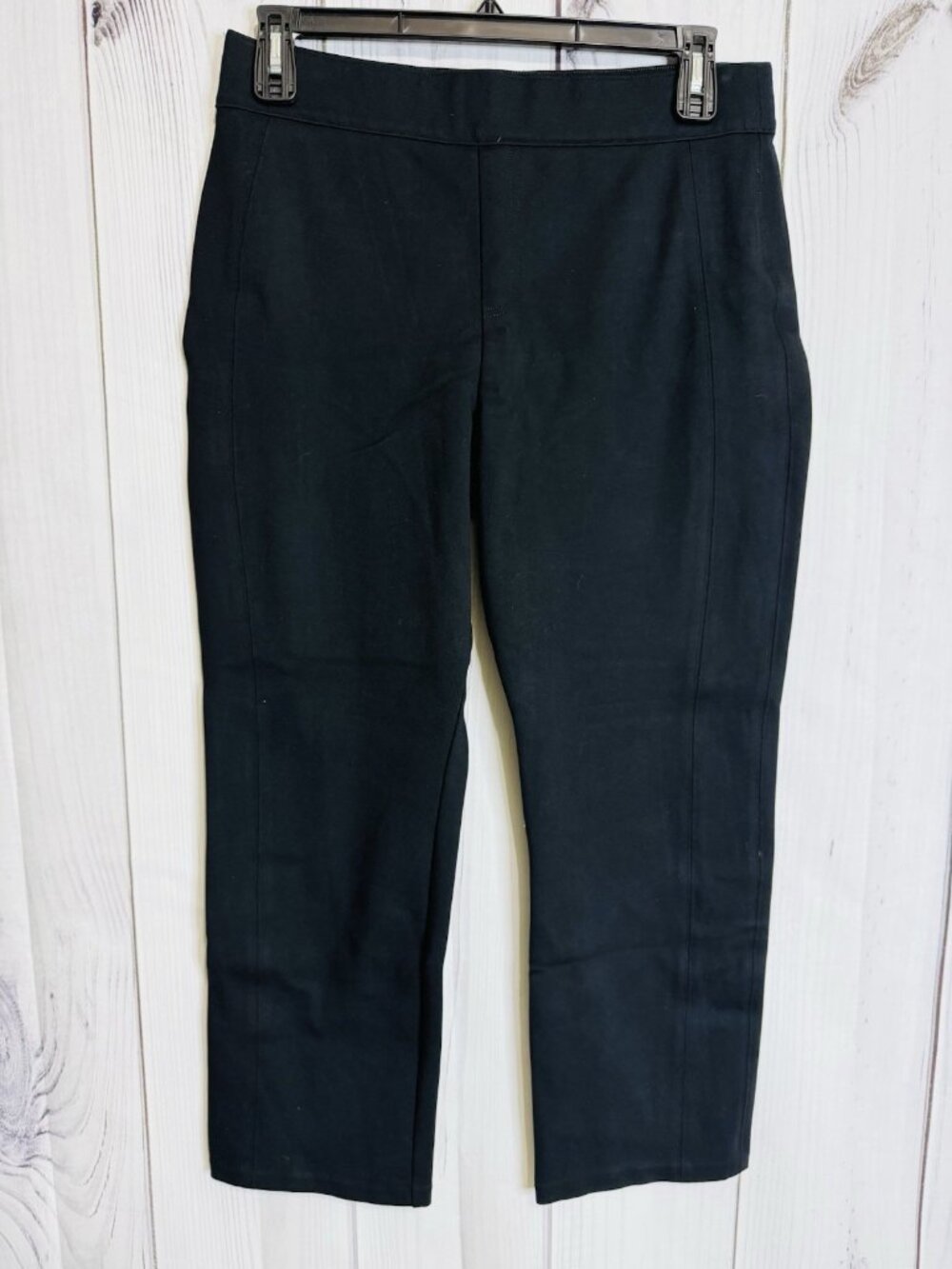 SPANX Super Smooth PerfectFit Ponte Straight Pants Sz XL (33x26) Navy 20254Q